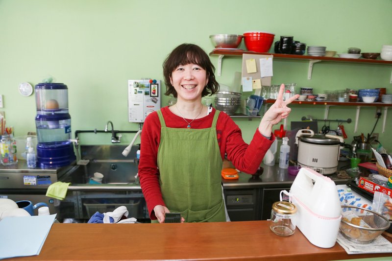 店主の藤長由子（ふじなが ゆきこ）さん