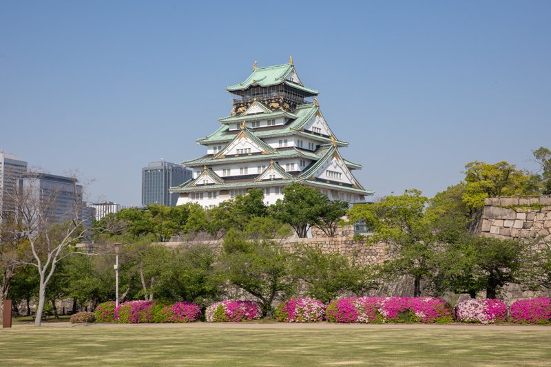 大阪のシンボル「大阪城」