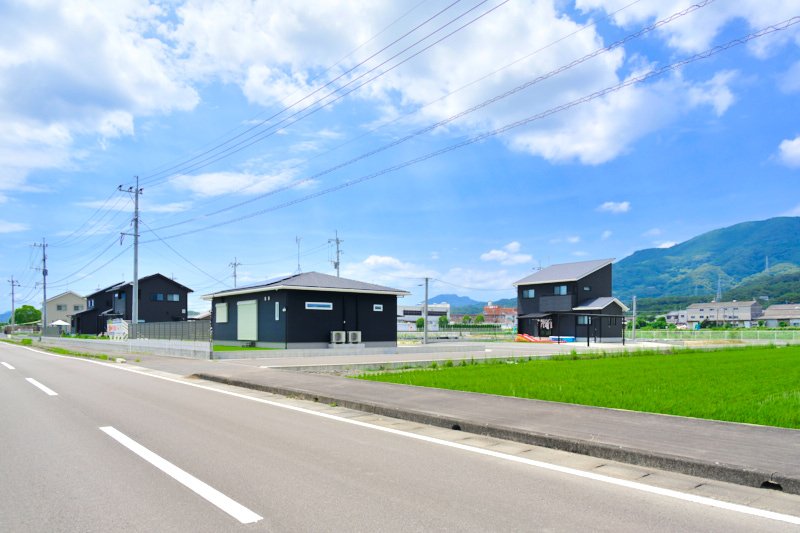 『いろどりアイタウン大町町大町』の建設予定地周辺の街並み