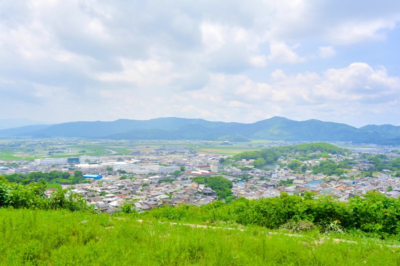 大町町の街並み